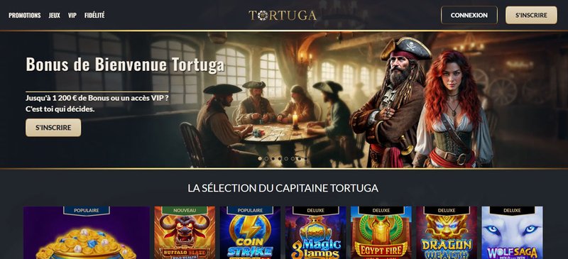 Quel est le vrai coût d’inscription et les bonus chez Tortuga Casino ?